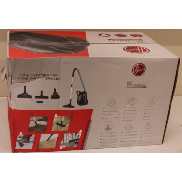 SALE OUT. Hoover HE120PET 011 Vacuum cleaner, Bagged, Power 700 W, Bag 2.5 L, Working radius 8.2 m, Black/Grey | Hoover Vacuum C