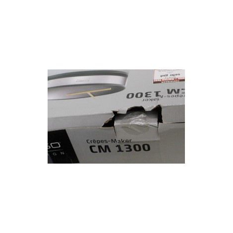 SALE OUT. | Caso | CM 1300 | Crepe maker | Crepe maker | 1300 W | Number of pastry 1 | Crepe | DAMAGED PACKAGING