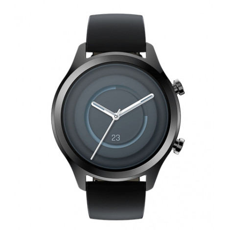 TicWatch C2+ Smart watch NFC GPS (satellite) AMOLED 3.3 cm (1.3") Waterproof Bluetooth Wi-Fi Black