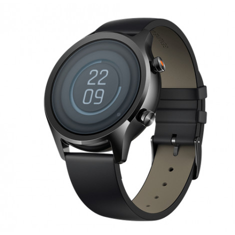 TicWatch C2+ Smart watch NFC GPS (satellite) AMOLED 3.3 cm (1.3") Waterproof Bluetooth Wi-Fi Black