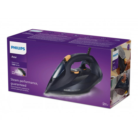 Philips DST7060/20 7000 Series | Steam Iron | 3000 W | Water tank capacity 300 ml | Continuous steam 55 g/min | Steam boost perf