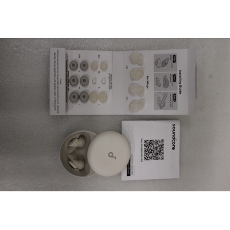 SALE OUT. Anker Soundcore Smart ANC Sleep Earbuds with AI Brainwave Audio | Sleep A30 | Bluetooth | ANC | White | DEMO
