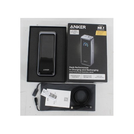 SALE OUT. Anker Prime power bank - USB, 2 x USB-C - 300 Watt | 26250 mAh | Black | DEMO