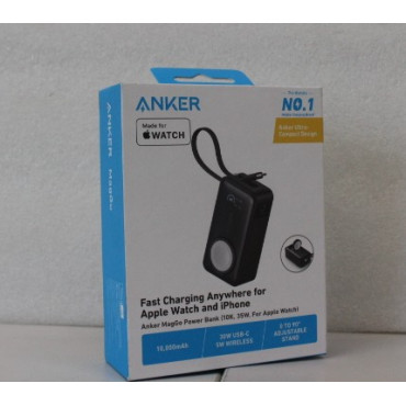 SALE OUT. Anker MagGo Power Bank | 10000 mAh | Black Stone | DEMO