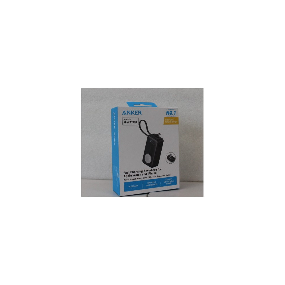 SALE OUT. Anker MagGo Power Bank | 10000 mAh | Black Stone | DEMO