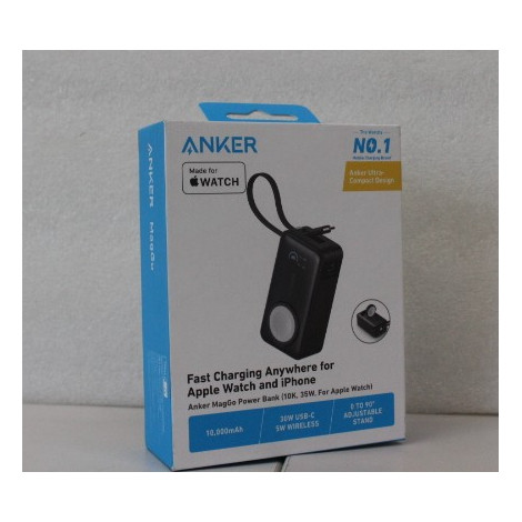 SALE OUT. Anker MagGo Power Bank | 10000 mAh | Black Stone | DEMO