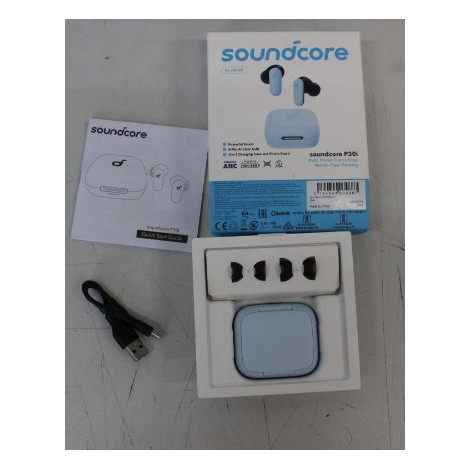 SALE OUT. Anker Soundcore P30I True-Wireless Earbuds, Blue | SALE OUT. Anker Soundcore True-Wireless Earbuds | P30i | Bluetooth 