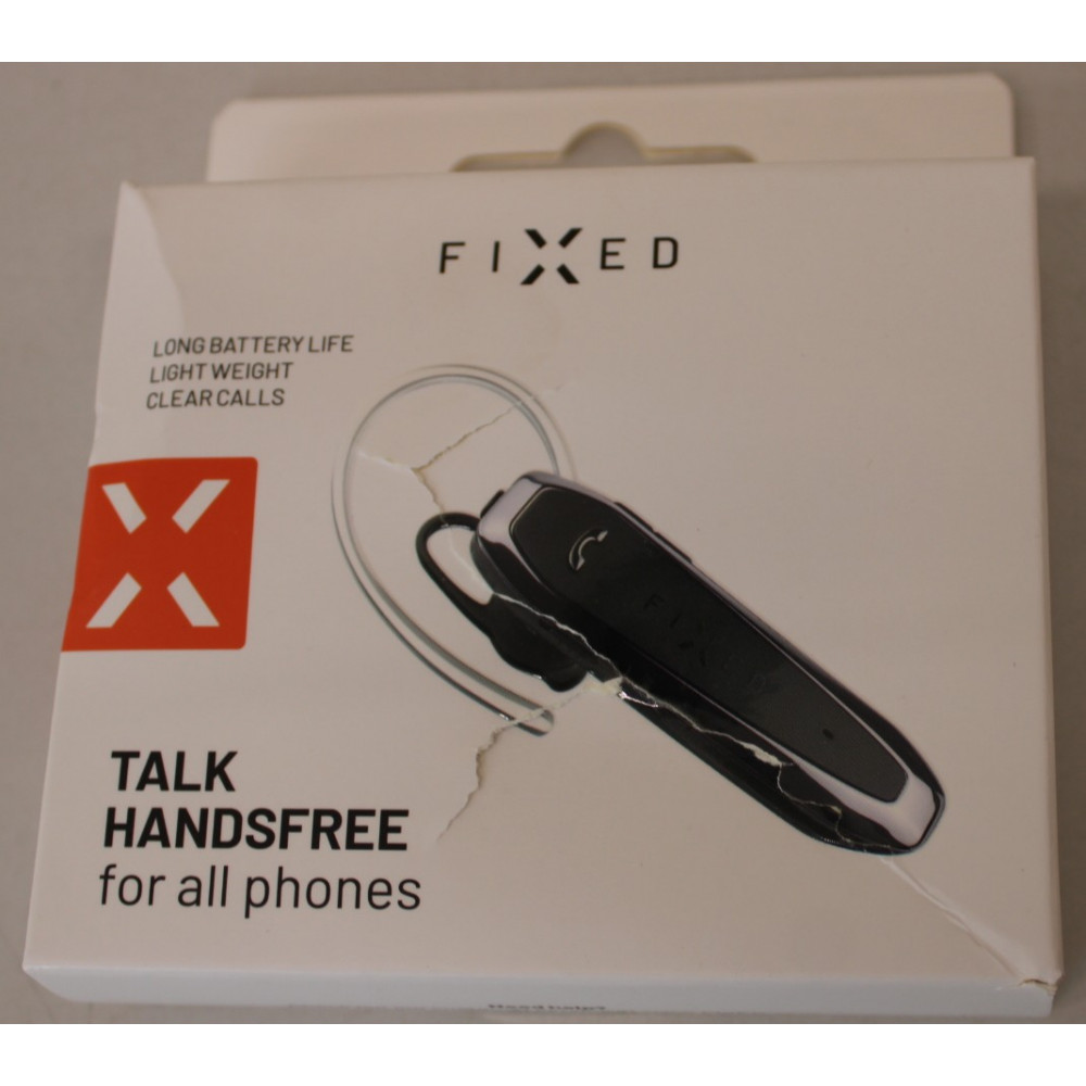 SALE OUT. | Fixed Talk 2 | Hands free device | 13.2 g | Black | DAMAGED PACKAGING