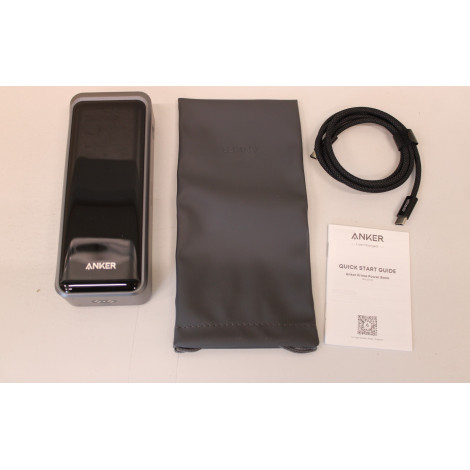 SALE OUT. Anker Prime power bank - USB, 2 x USB-C - 300 Watt | 26250 mAh | Black | UNPACKED, SMALL SCRATCHED ON TOP EDGE