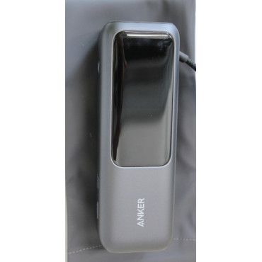 SALE OUT. Anker Zolo Powerbank | A1695H11 | 25000 mAh | Built-In USB-C and Retractable Cable) | Grey | UNPACKED, SCRATCHED ON SC