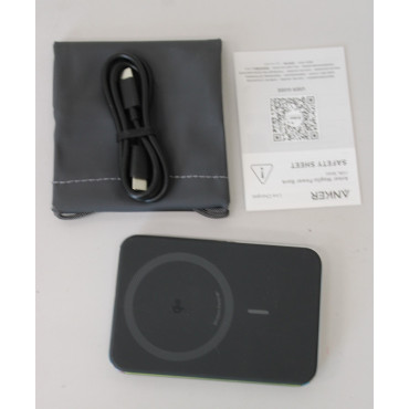 SALE OUT. Anker MagGo Wireless Powerbank (With 30W C port, Ultra slim) | A1664H11 | 10000 mAh | Black | DEMO