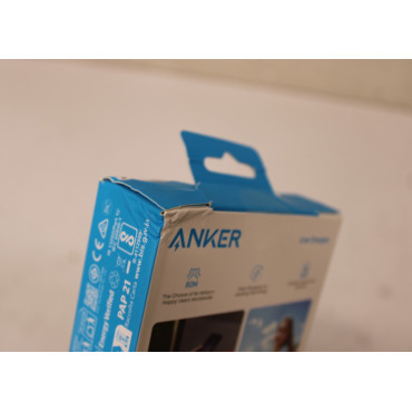 Anker Power Bank with Built-In USB-C Cable | A1688H11 | 10000 mAh | Black | DAMAGED PACKAGING