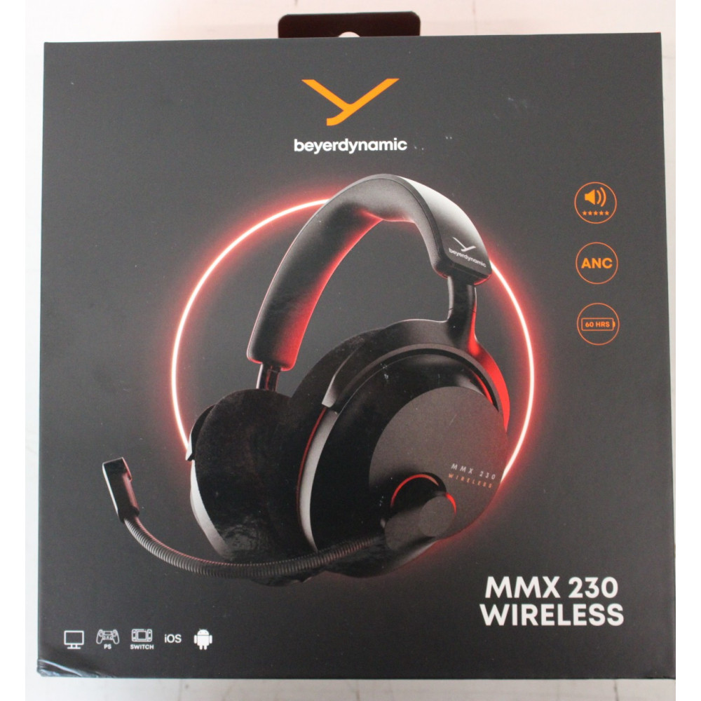 SALE OUT. Beyerdynamic MMX 230 Black Bluetooth ANC Headphones, Wireless | SALE OUT. Headphones | MMX 230 | Bluetooth | Over-Ear 