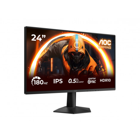 AOC 24G50F | 24 " | IPS | FHD | 16:9 | 180 Hz | 4 ms | 1920 x 1080 pixels | 300 cd/m | HDMI ports quantity 1 | Black