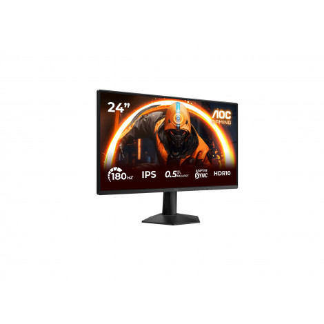 AOC 24G50F | 24 " | IPS | FHD | 16:9 | 180 Hz | 4 ms | 1920 x 1080 pixels | 300 cd/m | HDMI ports quantity 1 | Black