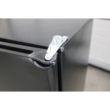 SALE OUT. Candy CHASD4385EBC Table Top Refrigerator, E, Free standing, Height 85 cm, Fridge net 90 L, Black | SALE OUT. | Candy 