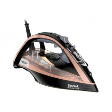 TEFAL | Steam Iron | FV9845 | Steam Iron | 3200 W | Water tank capacity 350 ml | Continuous steam 60 g/min | Black/Rose Gold