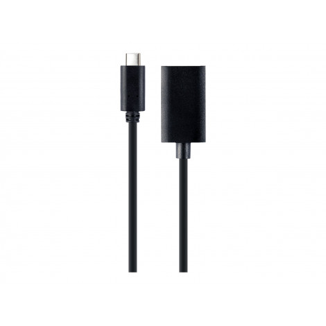 Cablexpert USB Type-C to DisplayPort adapter cable, 4K, 15 cm, black | Type-C to DisplayPort