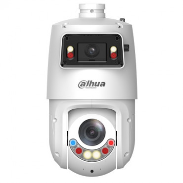 IP valdoma dviguba kamera AI 4MP+4MP, 25x, IR 100m, IP66, WDR, H.265, SMD4