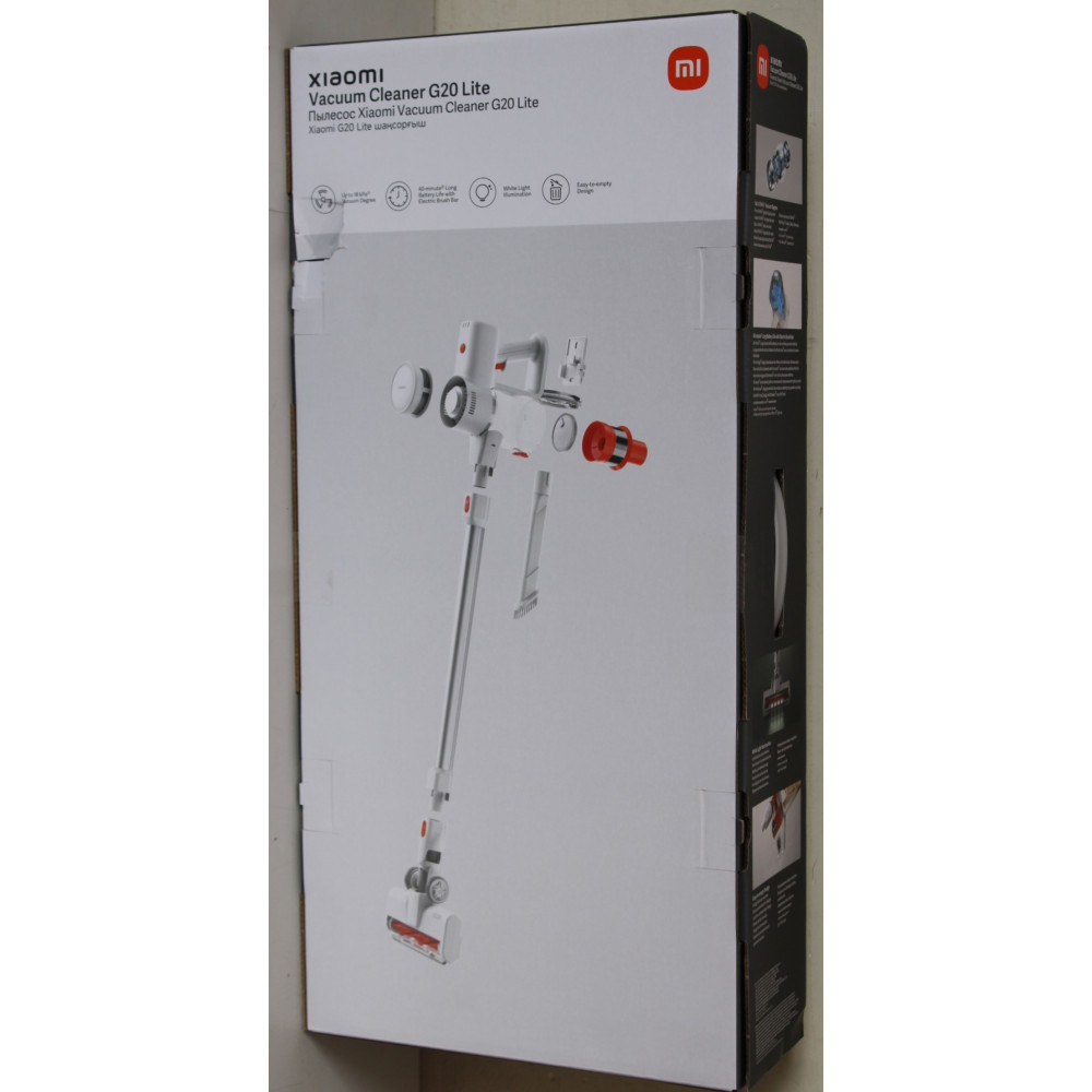 Xiaomi | Vacuum Cleaner | G20 Lite EU | Cordless | 215 W | 22.2 V | White | Warranty 22 month(s) | DAMAGED PACKAGING