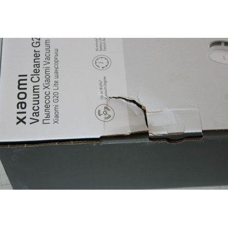 Xiaomi | Vacuum Cleaner | G20 Lite EU | Cordless | 215 W | 22.2 V | White | Warranty 22 month(s) | DAMAGED PACKAGING