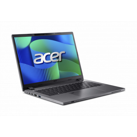 Acer TravelMate | TMP214-55-G2-TCO | Grey | 14 " | WUXGA | Intel Core 5 | 120U | 16 GB | Solid-state drive capacity 512 GB | Int