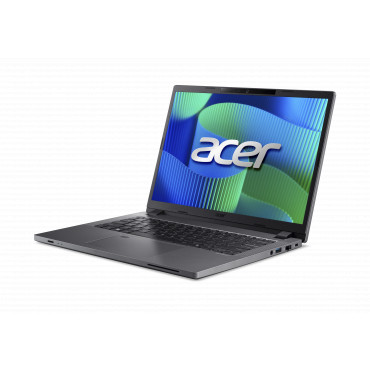 Acer TravelMate | TMP214-55-G2-TCO | Grey | 14 " | WUXGA | Intel Core 5 | 120U | 16 GB | Solid-state drive capacity 512 GB | Int
