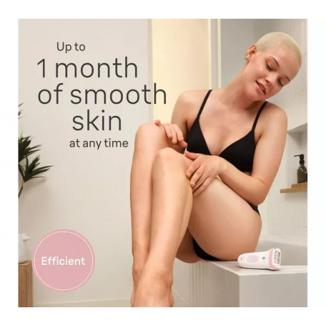 Braun Epilator | SE7030 Silk-épil Series 7 | Operating time (max) 40 min | Number of power levels 2 | Wet & Dry | White/Pink