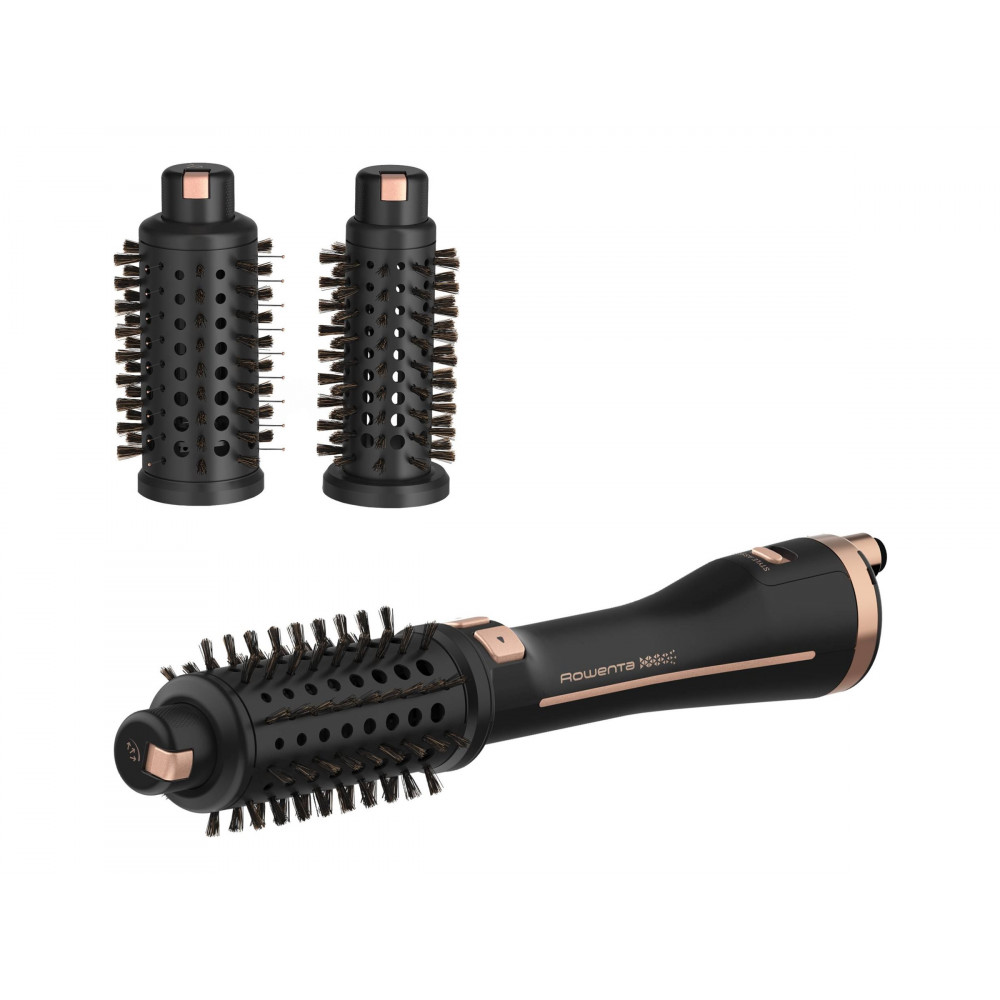 Rowenta Hair brush | Ultimate Experience Virtuose CF9625F0 | Ion conditioning | 750 W | Black