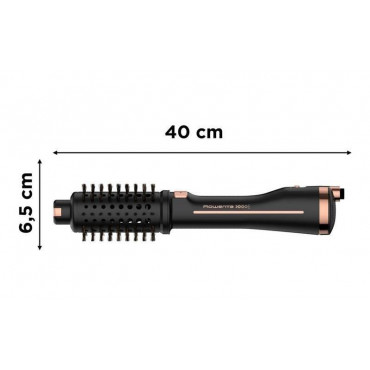Rowenta Hair brush | Ultimate Experience Virtuose CF9625F0 | Ion conditioning | 750 W | Black
