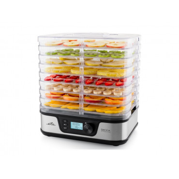ETA Food dryer | ETA930190000 Secca Premium | Power 380 W | Number of trays 8 | Temperature control | Integrated timer | Silver