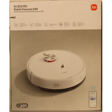 SALE OUT. Xiaomi Robot Vacuum S40 EU | Xiaomi Wet&Dry | 5200 mAh | Dust capacity 0.52 L | 10000 Pa | White | DAMAGED PACKAGING |