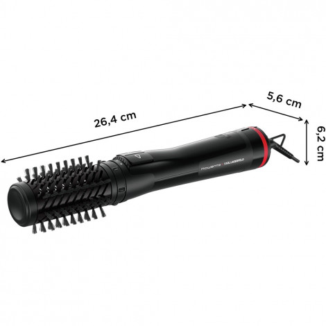 Rowenta Activ Keratin and Shine Hair Brush | x Karl Lagerfeld CF952LF0 | Ion conditioning | Number of heating levels 2 | 1000 W 