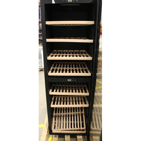 SALE OUT. Caso WineExclusive 180 Smart Wine Cooler, Free standing, Height 190 cm, Up to 180 bottles, Compressor technology, Blac