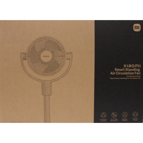 SALE OUT. Smart Standing Air Circulation Fan EU | Stand Fan | Diameter 32 cm | Number of speeds 100 | Oscillation | White | DEMO