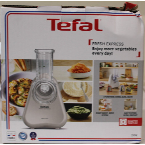 SALE OUT. | TEFAL Vegetable slicer | Fresh Express DN853BE0 | Light Gray | 150 W | DAMAGED PACKAGING