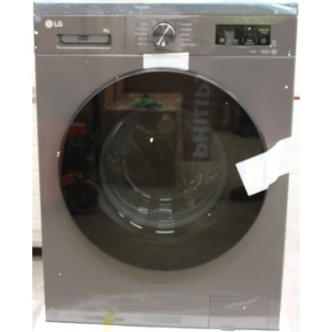SALE OUT. LG F4X1009NMB Washing machine, A, Front loading, Washing capacity 9 kg, Depth 55 cm, 1400 RPM, Black | SALE OUT. | LG 