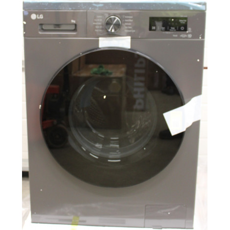 SALE OUT. LG F4X1009NMB Washing machine, A, Front loading, Washing capacity 9 kg, Depth 55 cm, 1400 RPM, Black | SALE OUT. | LG 