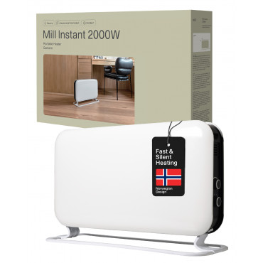 Mill | Heater | SG2000MEC | Convection Heater | 2000 W | Number of power levels 3 | Suitable for rooms up to 5-20 m | White | N/