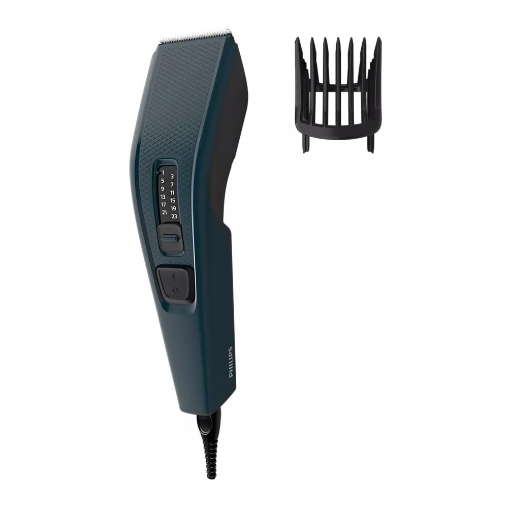 Philips | Hair clipper | HC3505/15 | Corded | Number of length steps 13 | Step precise 2 mm | Black/Blue