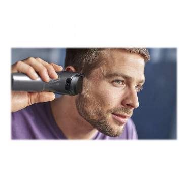 Philips | Hair clipper | HC3505/15 | Corded | Number of length steps 13 | Step precise 2 mm | Black/Blue