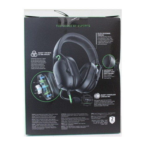 SALE OUT. Razer BlackShark V2 X Gaming Headset, Over-Ear, Wired, Microphone, Black | Razer | Gaming Headset | BlackShark V2 X | 