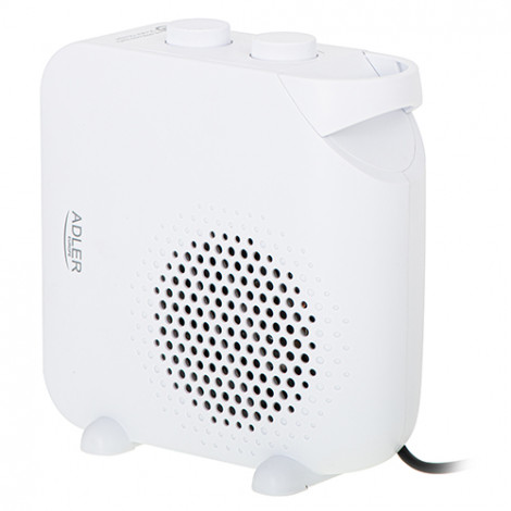 Adler | Heater | AD 7725w | Fan heater | 2000 W | Number of power levels 2 | White | N/A