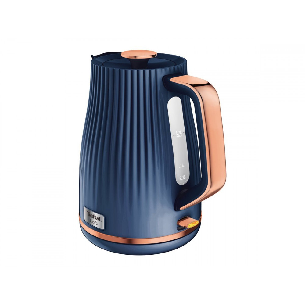 TEFAL Kettle | KO251430 | Electric | 2400 W | 1.7 L | Plastic | 360 rotational base | Blue