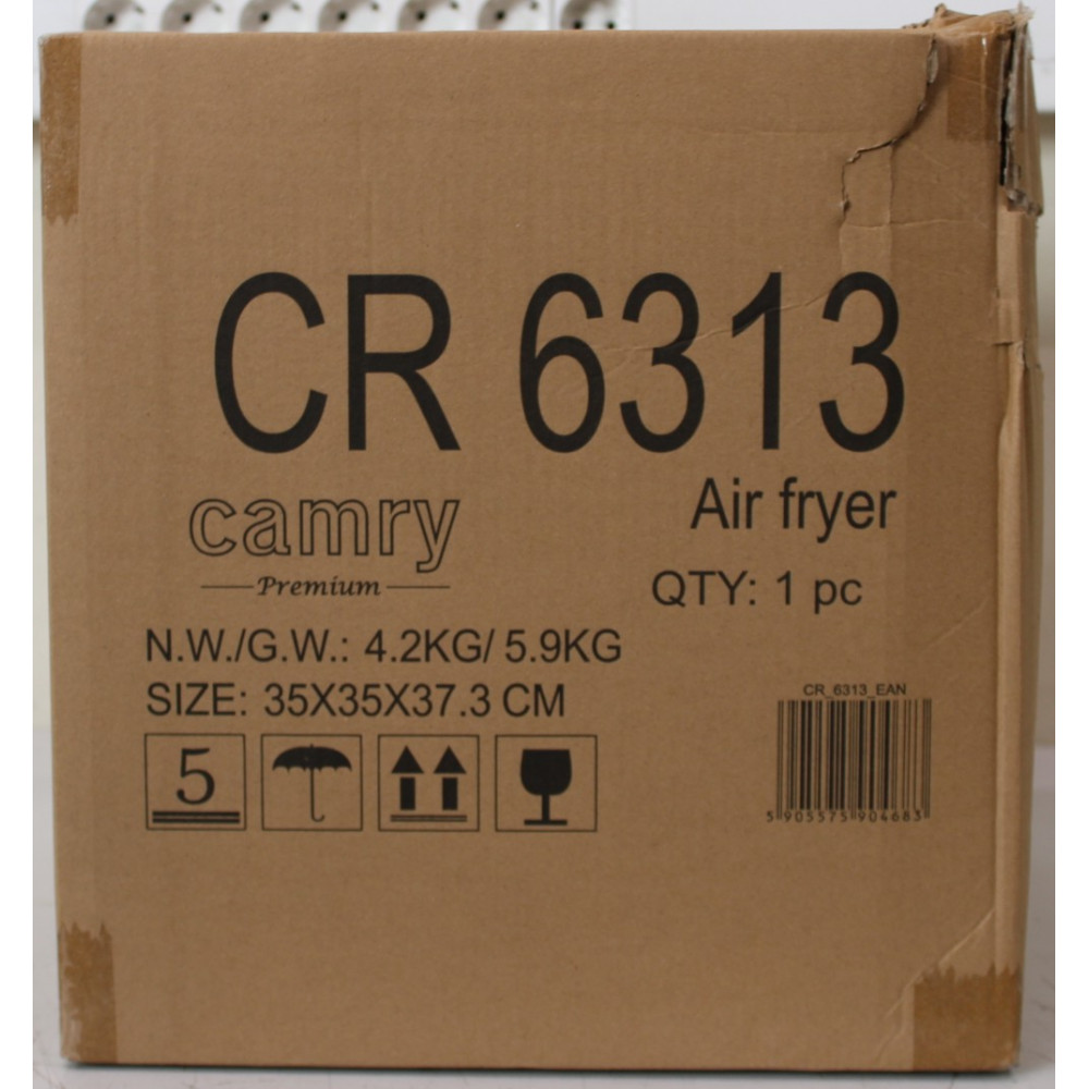 SALE OUT. Camry CR 6313 Airfryer Oven, 12 programs, Capacity 5l, White | Camry Airfryer Oven | CR 6313 | Power 2000 W | Capacity