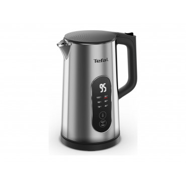 TEFAL Selection KI871DE0 | Kettle | Electric | 1500 W | 1.7 L | Plastic | 360 rotational base | Stainless steel