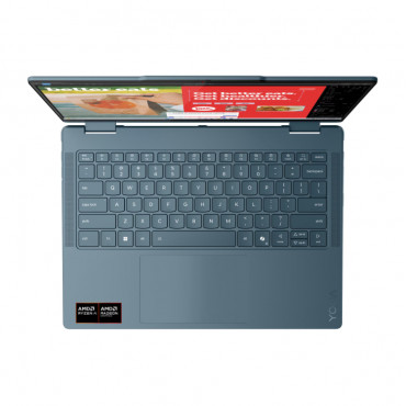 Lenovo- Yoga 7 2-in-1 14AKP10 AMD | Tidal Teal | 14 " | OLED | Touchscreen | WUXGA | 1920 x 1200 pixels | Glossy | AMD Ryzen AI 