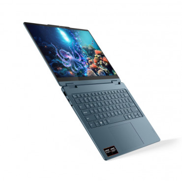 Lenovo- Yoga 7 2-in-1 14AKP10 AMD | Tidal Teal | 14 " | OLED | WUXGA | 1920 x 1200 pixels | AMD Ryzen AI 7 | 350 | 16 GB | Solde