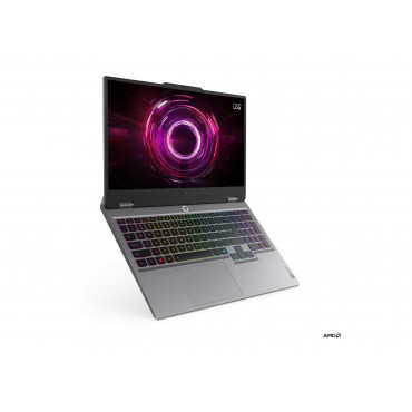 Lenovo- LOQ 15AHP10 AMD | Luna Grey | 15.6 " | IPS | FHD | 1920 x 1080 pixels | Anti-glare | AMD Ryzen 7 | 250 | 16 GB | SODIMM 