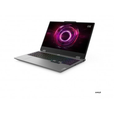 Lenovo- LOQ 15AHP10 | Luna Grey | 15.6 " | IPS | FHD | 1920 x 1080 pixels | Anti-glare | AMD Ryzen 7 | 250 | 16 GB | SODIMM DDR5